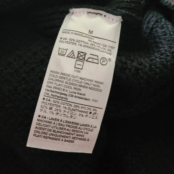 NWT Banana Republic women sweater short sleeve sz.M oversized - Picture 8 of 10